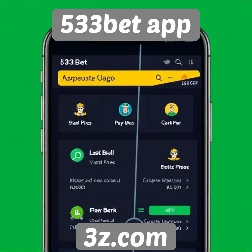 Análise das funcionalidades do aplicativo 533bet